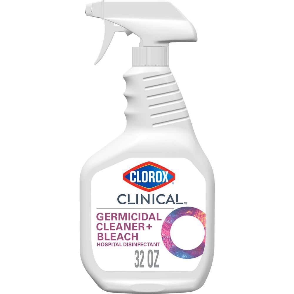 Clorox HealthCare Bleach Germicidal Cleaner, 32 oz. Trigger Spray Bottle  6/cs.