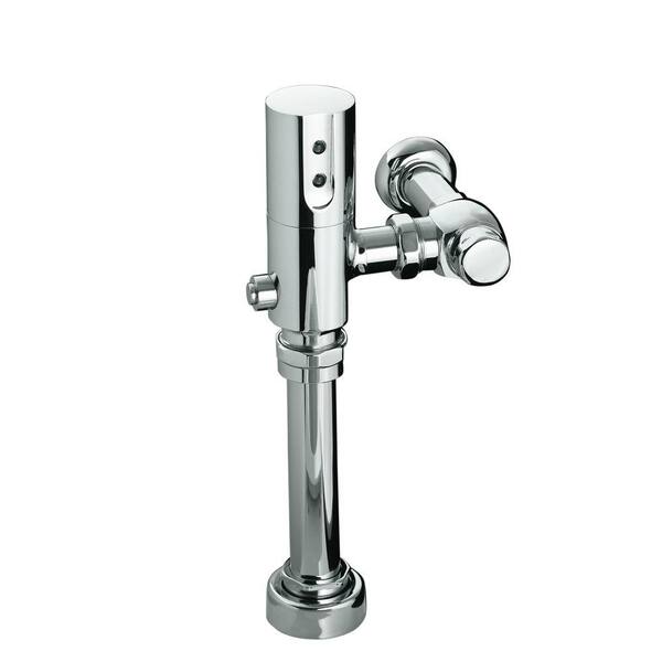 KOHLER 0.5 GPF Touchless DC Washout Urinal Flushometer in Polished Chrome