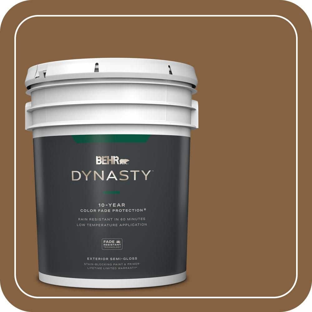 5 gal. #MQ2-10 Burnt Caramel Semi-Gloss Exterior Stain-Blocking Paint & Primer price history on PriceWatchPro