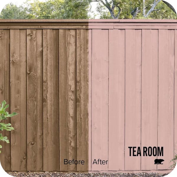 1 gal. #S150-2 Tea Room Solid Color House and Fence Exterior Wood Stain