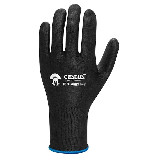 Cestus Medium Black TC3 Cut 3 (1-Pack)