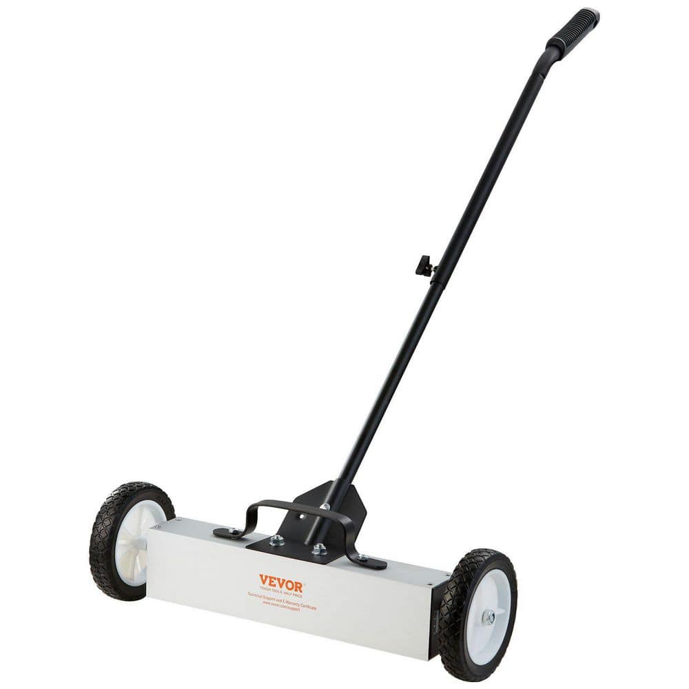 Tahanbath 18 in. Manual Floor Sweeper Large Magnet Pickup Sweeper: 45 ...