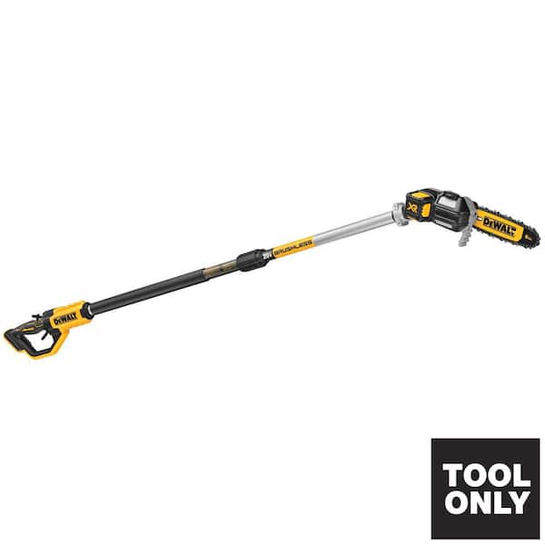 DEWALT - 20V MAX 8in. Cordless Battery Powered Pole Saw Kit with (1) 4Ah Battery, Charger & Sheath (34 Link)