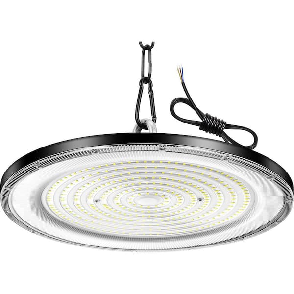 1.29 ft. 400W LED High Bay Light, Adjustable Black Fixture,16000-Watt Equivalent,High Lumen Output for Warehouse, Garage