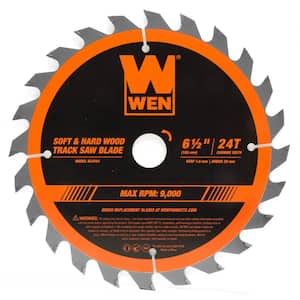 6.5 in. 24-Tooth Carbide-Tipped Track Saw Blade