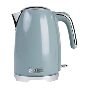 Brighton 1.7 l 7-Cup Sky Blue Stainless Steel Electric Kettle with Auto Shut-Off and Boil-Dry Protection