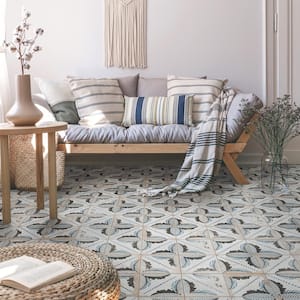 Kings Root Pinnate 17-5/8 in. x 17-5/8 in. Ceramic Floor and Wall Tile (10.95 sq. ft./Case)