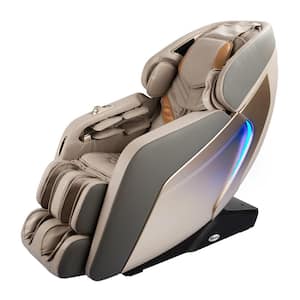 Acro HD Series Taupe Smart 3D Massage Chair with Body Scan, Voice Controls, Smart Learning, Bluetooth, and Zero Gravity