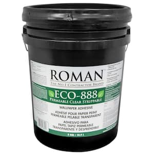 ECO-888 5 gal. Strippable Clear Wallcovering Adhesive