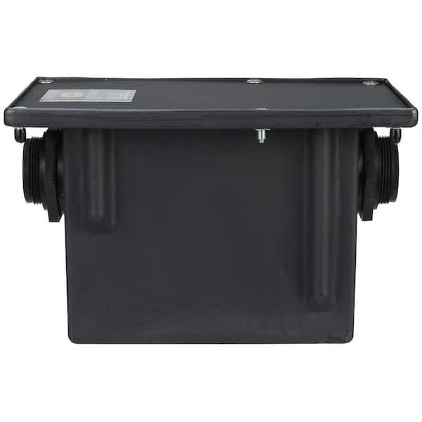 Zurn 4 GPM Polyethylene Grease Trap with Flow Control GT270204 The