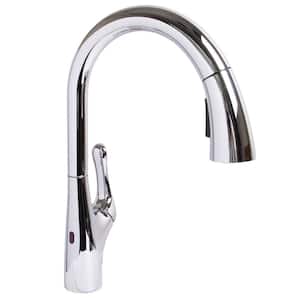 Chelsea Single Handle Touchless Pulldown Sprayer Kitchen Faucet in Polished Chrome