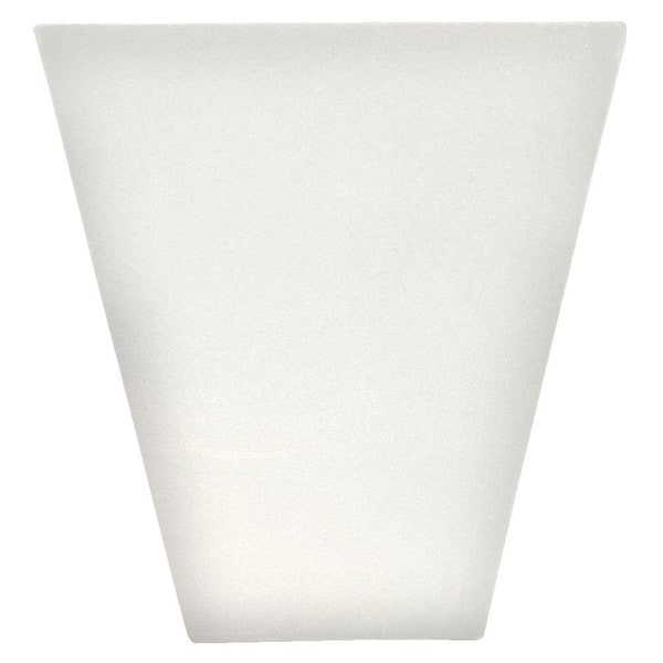 Builders Edge 9 in. Flat Panel Window Header Keystone in 123 White