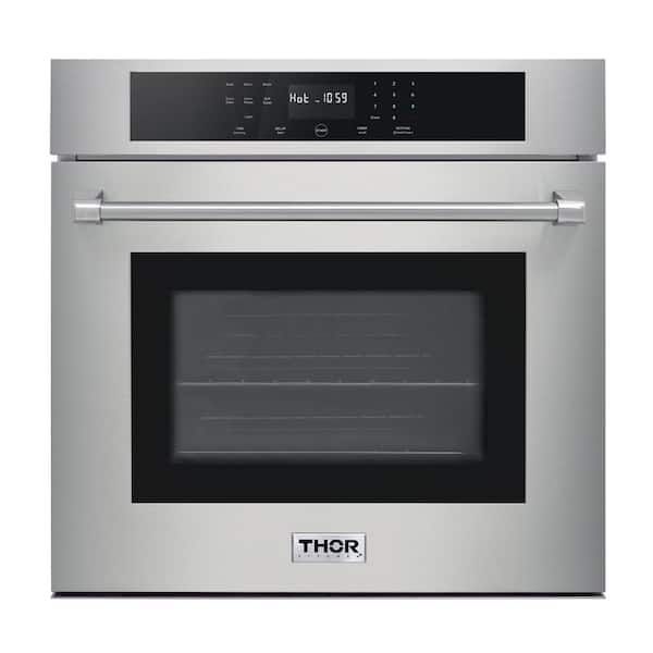 Thor Kitchen 30 In Single Electric Wall Oven With Convection And Self Cleaning Stainless Steel Hew3001 - 30 Inch Electric Single Wall Oven Reviews