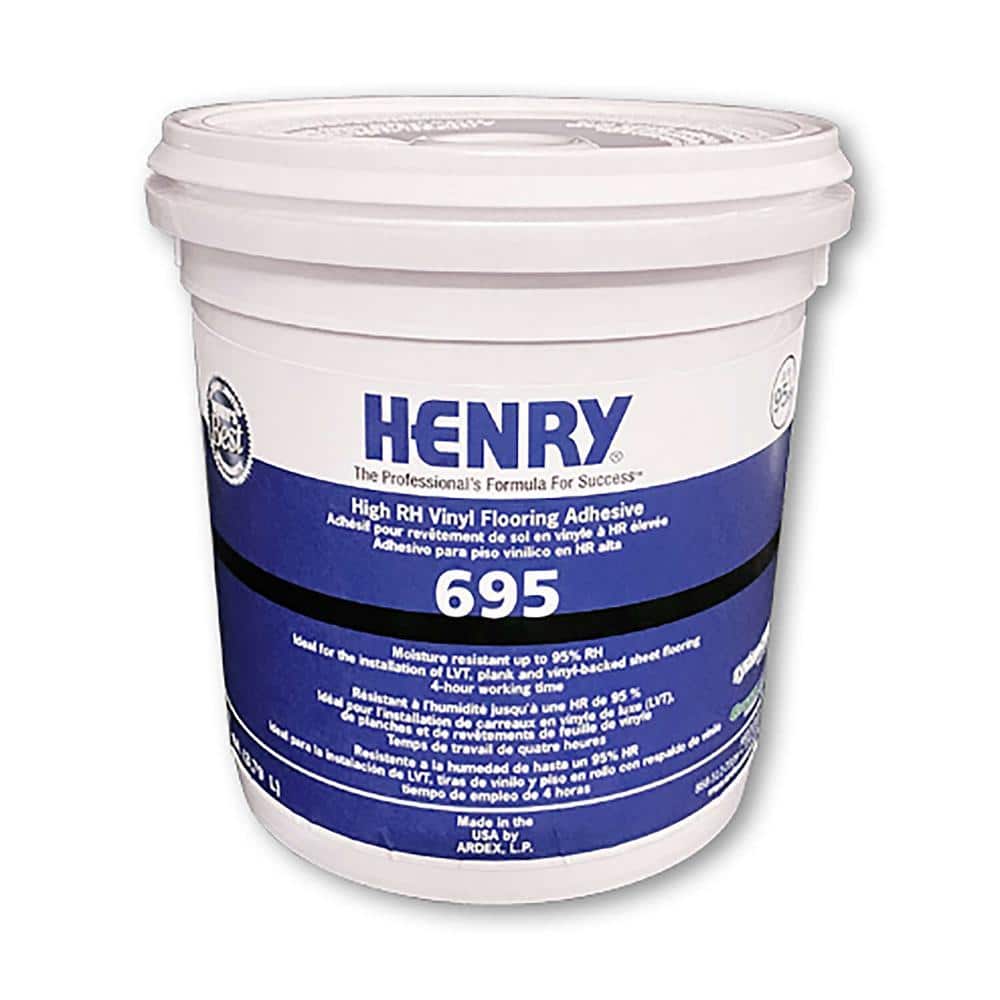 Henry 695 Off-White High Strength Vinyl Flooring Adhesive, 1 Gallon