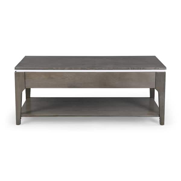 Noble House Childress Grey Lift-Top Rectangular Coffee Table