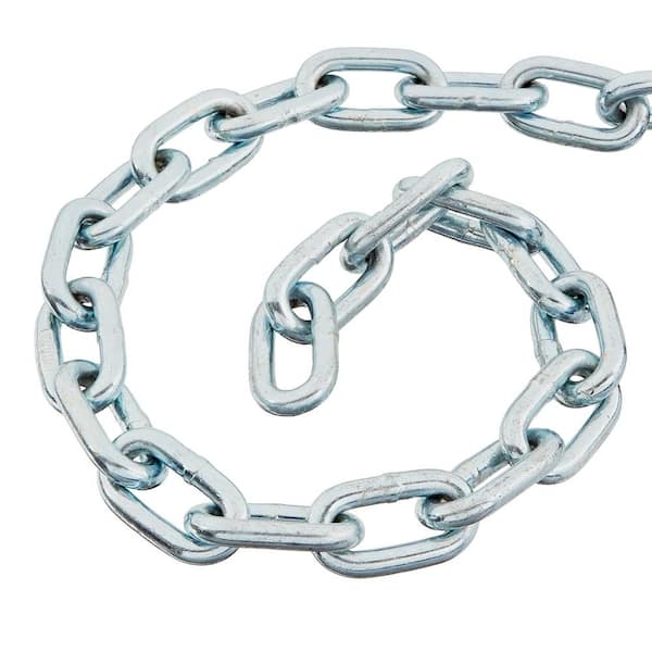 #3 x 15 ft. Zinc Plated Steel Double Loop Chain