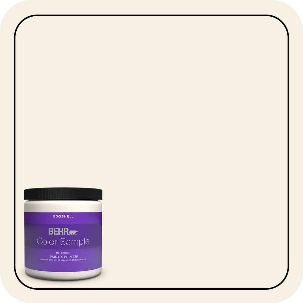 8 oz. #ICC-20 Elegant White Eggshell Enamel Interior Paint & Primer Color Sample price history on PriceWatchPro