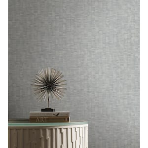 Grey Smoke Capri Abstract Vinyl Non-Pasted Wallpaper Roll