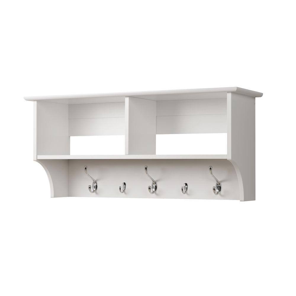 white coat rack with bench