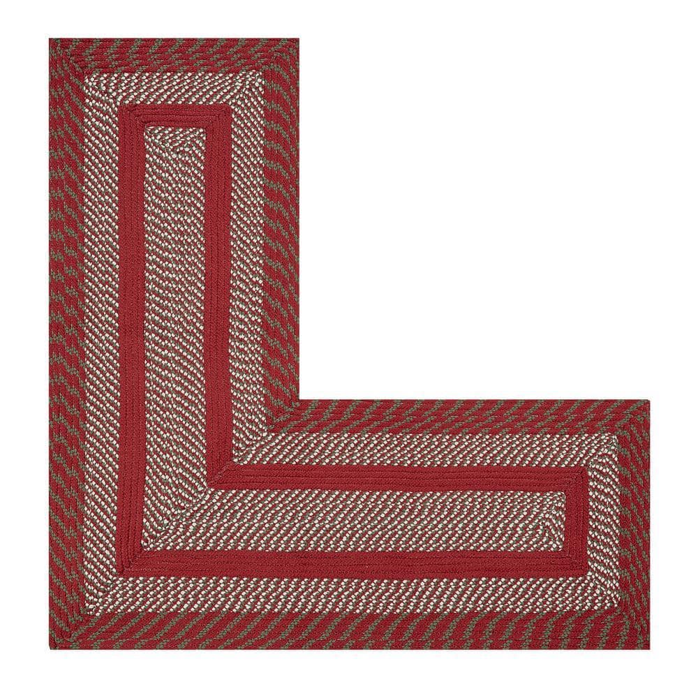 Better Trends Newport Braid Collection Barn Red 20