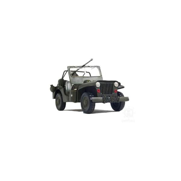 HomeRoots c1941 Green Willys MB Overland Jeep 2000401158 - The
