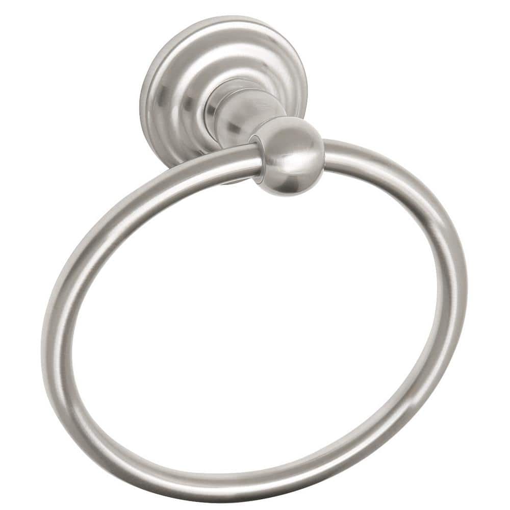 Calisto Satin Nickel 4-Piece Bathroom Hardware Accessory Kit
