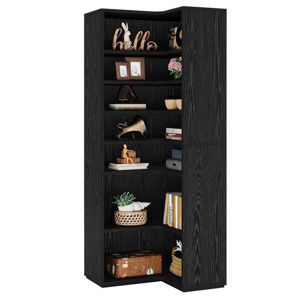 TRIBESIGNS WAY TO ORIGIN Frailey 64.96 in. Tall Black Wood Free