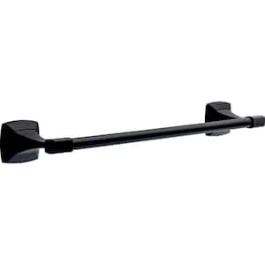 Portwood 18 in. Wall Mounted Towel Bar in matte Black