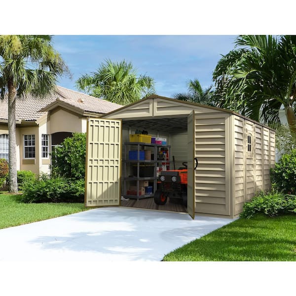 Duramax Building Products WoodBridge Plus 10.5 ft. x 13 ft. Vinyl