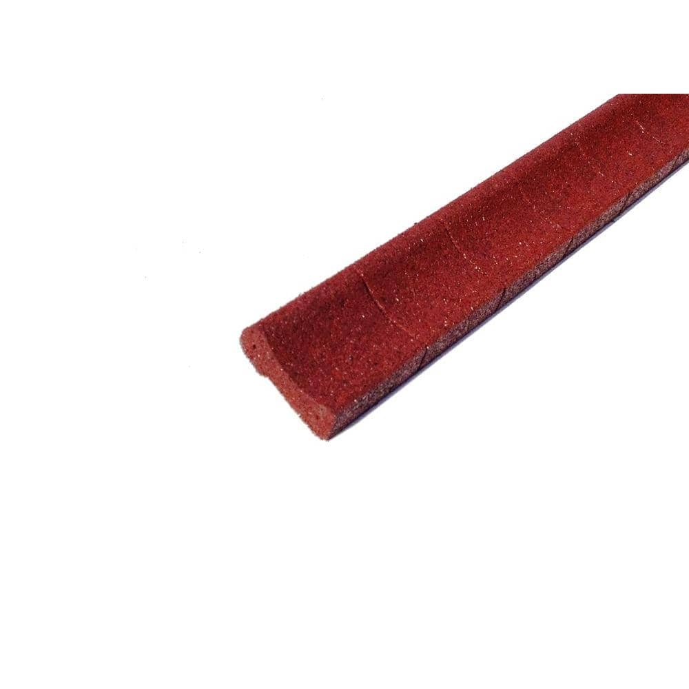 UPC 852414002268 product image for 4 ft. Red Rubber Curb Landscape Edging (4-Pack) | upcitemdb.com