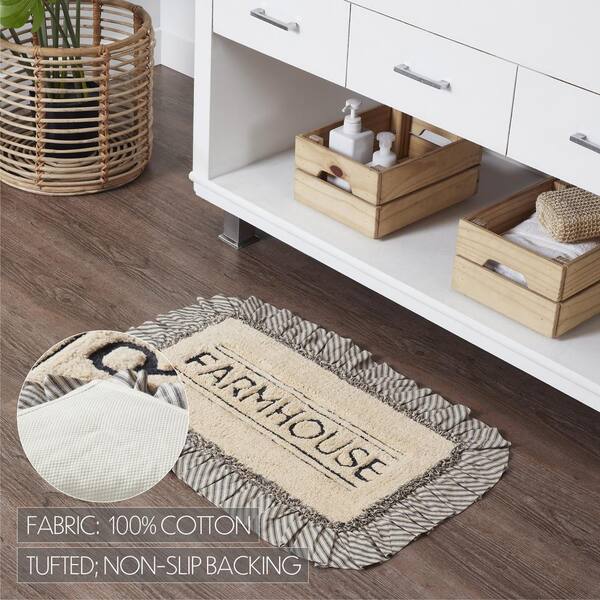 Sasawashi Bath Mat - Large - 22 x 30 - The Foundry Home Goods