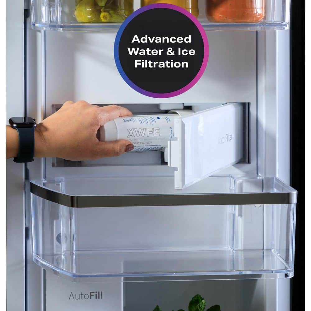 Stainless Steel Smart French Door Refrigerator with Ice Maker