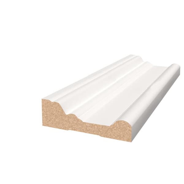 1 in. D x 3-1/4 in. W x 96 in. D Primed White MDF Casing Moulding