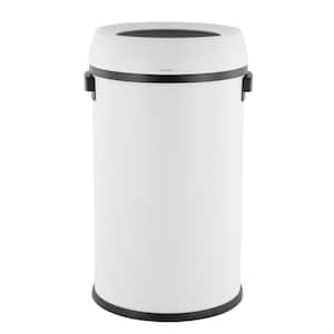 Chuck Kitchen/Office 17.2 Gal. White Open-Top Trash Can