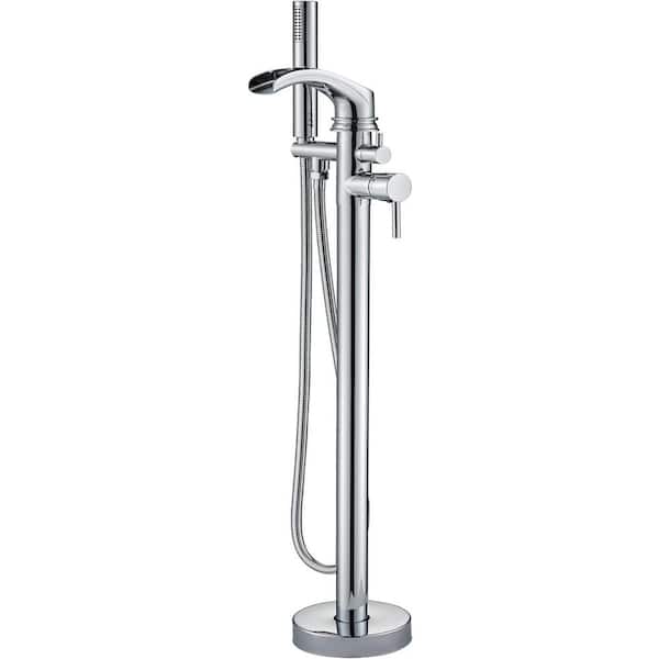 Unbranded Commercial Metering Single Handle Bathroom Sink Faucet in Brass 16GS-36227