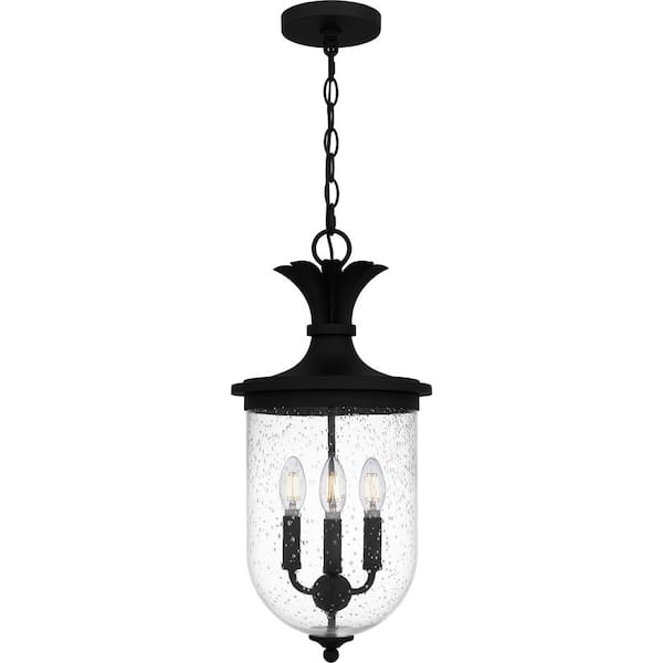 Quoizel Havana 3-Light Earth Black Pendant Light