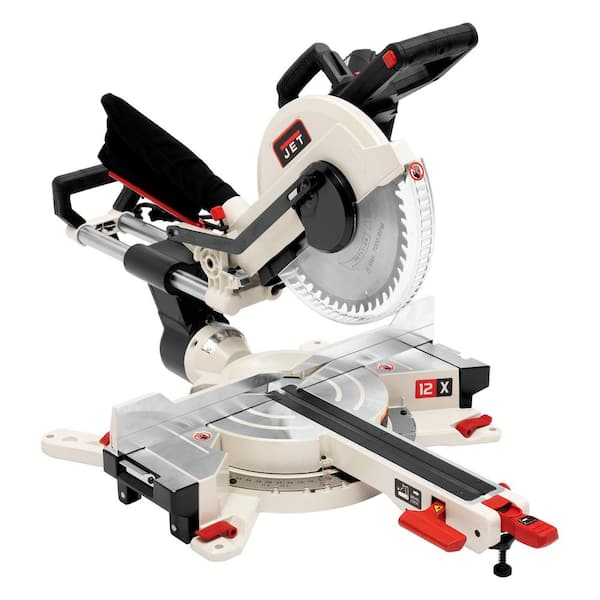 Jet 12 in. Sliding Dual Bevel Compound Miter Saw