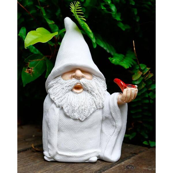 Funny Garden Gnomes 5'' Tall Naughty Gnome Garden Gnome Statue Sitting On Toilet Reading Phone Waterproof Resin Half Naked Gnomes Decor For Patio, Yard, Lawn 1