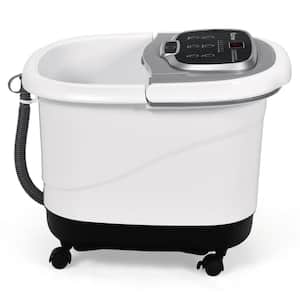 Portable Foot Spa Bath Motorized Massager Electric Feet Salon Tub with Shower Grey