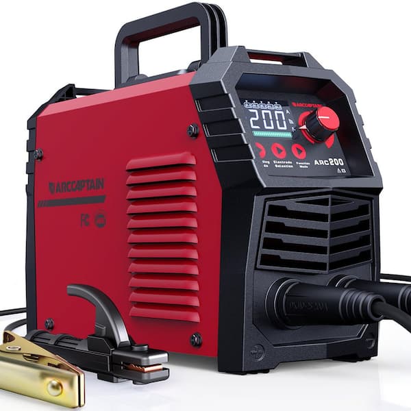 MYWISH 200 Amp 110V/220V Portable 2-in-1 Stick/Lift TIG Electric Multi-Process Welder with Synergic Control