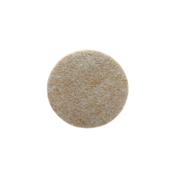 Everbilt 3-1/2 in. Beige and Black Round Felt Heavy Duty Furniture Slider  Pads for Hard Floors (16-Pack) 4733444EB - The Home Depot