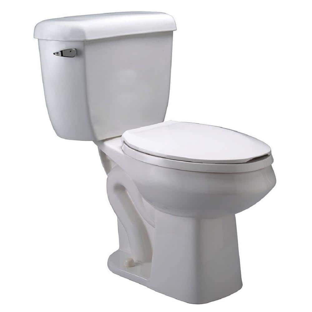 Zurn Eco Vantage 2-Piece 1.28 GPF Single Flush Elongated Pressure Assist Toilet in White -  Z5571