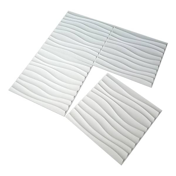 White PVC 3D Self Adhesive Wall Panels, For Walls at Rs 190/sheet in  Hyderabad
