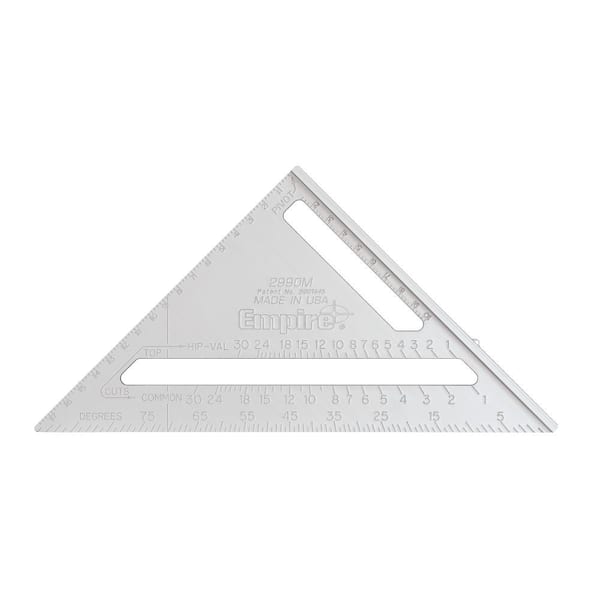 Empire - 9 in. Torpedo Level and 7 in. Aluminum Rafter Square Combo (2-Piece)