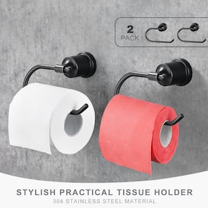 Wall-Mount Toilet Paper Holder in Oil Rubbed Bronze 2PCS