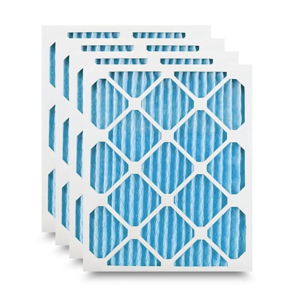 16 in. x 20 in. x 1 in. MERV 13 Pleated HVAC Furnace Air Filter (4-Pack)