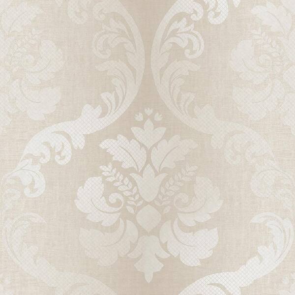 Chesapeake Delilah Ale Tulip Damask Wallpaper Sample