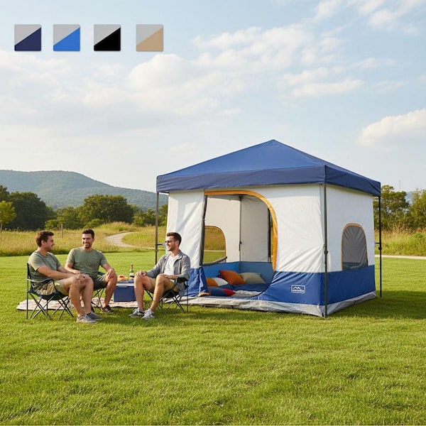 Camping Navy Blue Inner Tent for 10 ft. x 10 ft. Canopy (TOP and