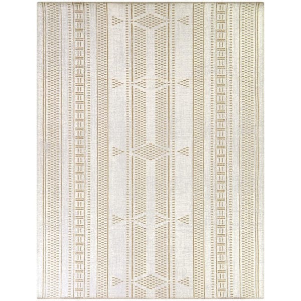 BALTA Kiki Cream 5 ft. x 7 ft. Moroccan Area Rug