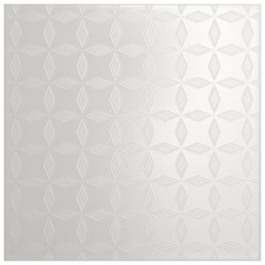 Unity Deco White 8 in. x 8 in. Ceramic Floor and Wall Tile (11.5 sq. ft./Case)